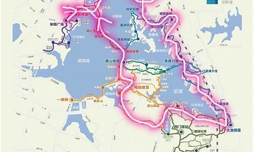 东湖骑行路线规划_东湖骑行路线规划图