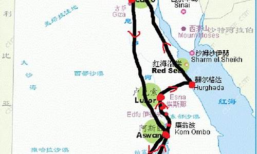 埃及旅游路线攻略大全图_埃及旅游路线攻略