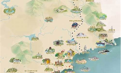 秦皇岛景点分布图_秦皇岛景点分布图高清