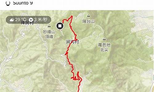 妙峰山骑行路线_妙峰山骑行路线图