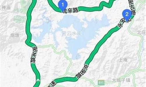 密云水库旅游路线_密云水库旅游路线图